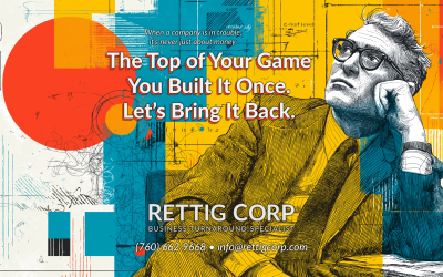 Blog: Tips From A Turnaround Man by Patrick Rettig 10 The Top of Your Game