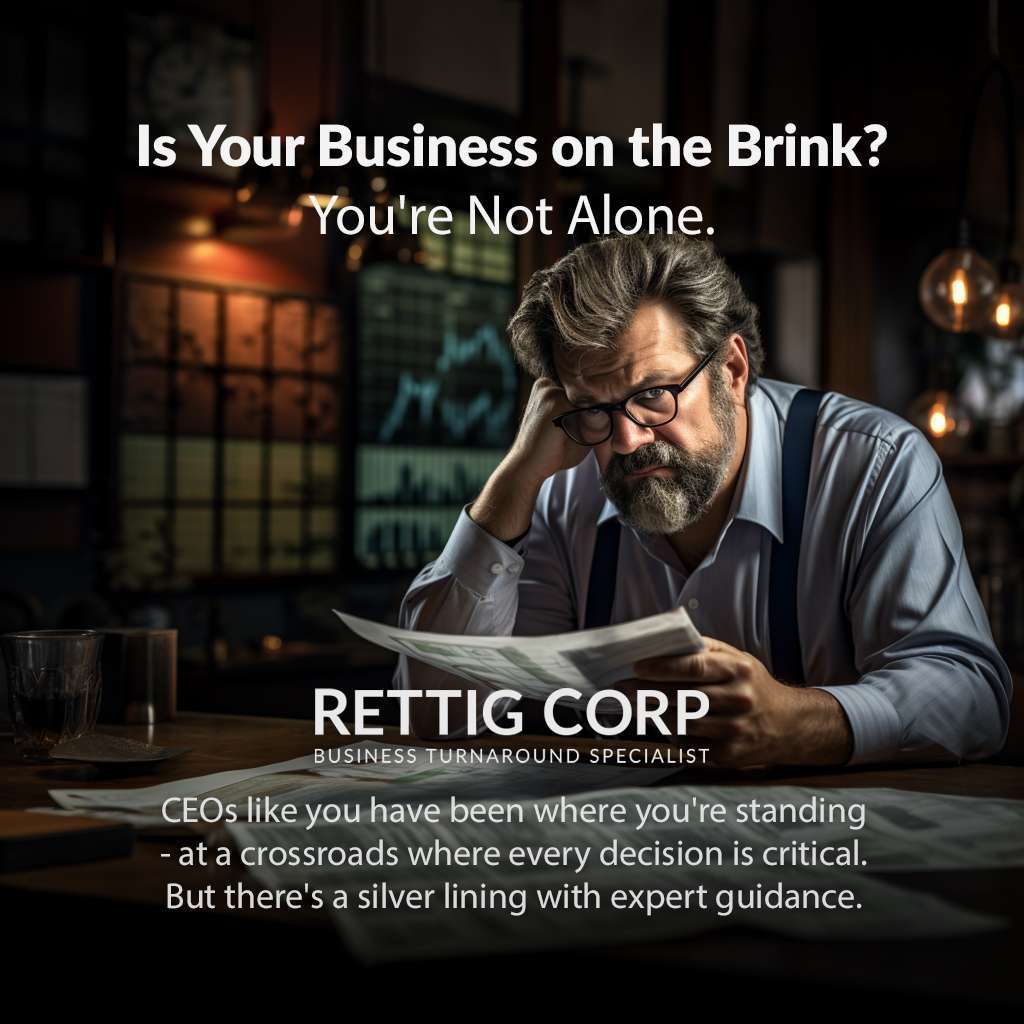 IS YOUR BUSINESS ON THE BRINK? You’re Not Alone. IS YOUR BUSINESS ON THE BRINK? You’re Not Alone.