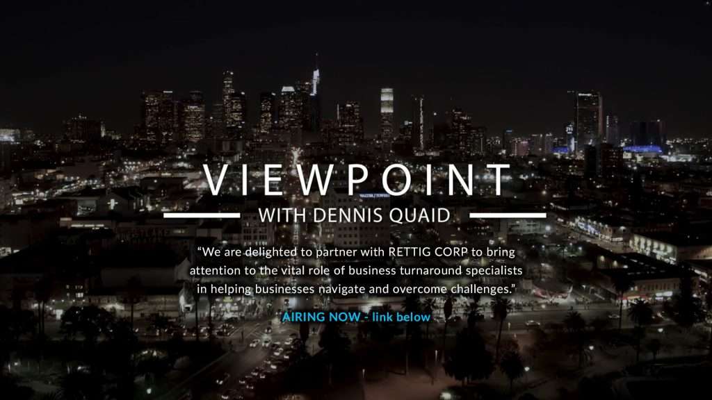 Business Turnaround Emergency Services 1 Viewpoint is an educational program hosted by Dennis Quaid that explores innovative ideas, advancements.