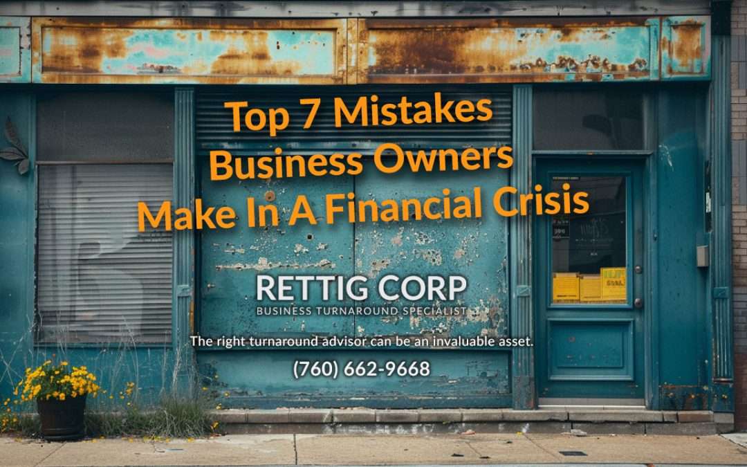 top 7 business mistakes made from Patrick Rettig